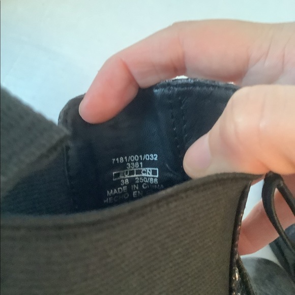 Zara Chelsea Ankle Boot Snakeskin Size 7.5 NEW - Picture 10 of 14